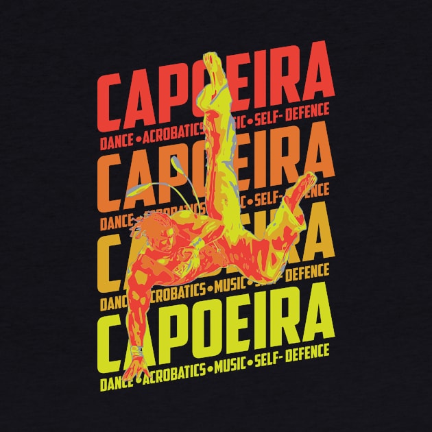 Brazilian Capoeira Dance Self-Defence Sports by shirtontour